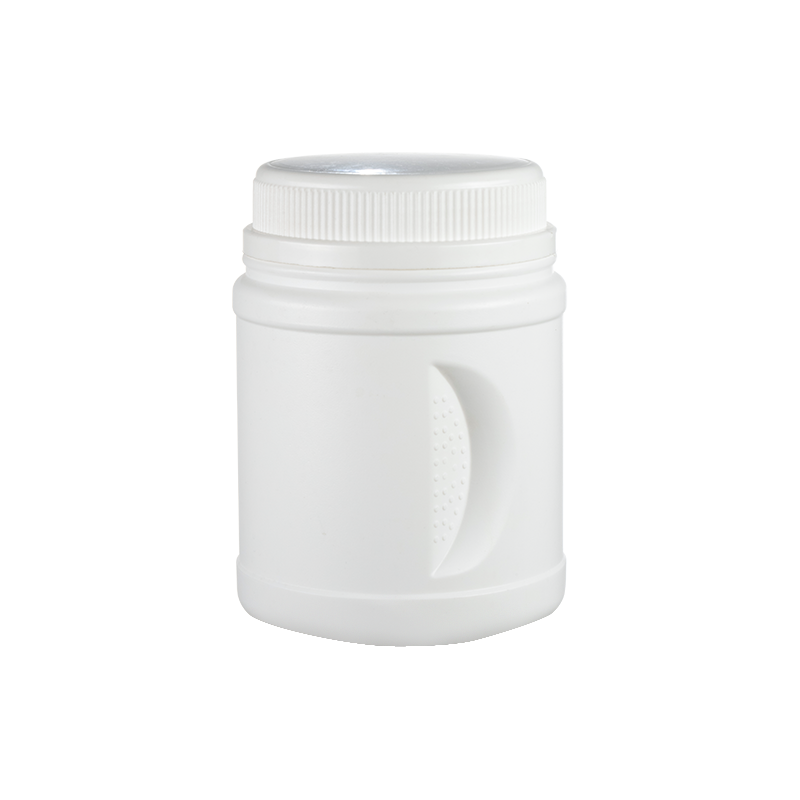 HDPE 1000ml ポータブル丸缶