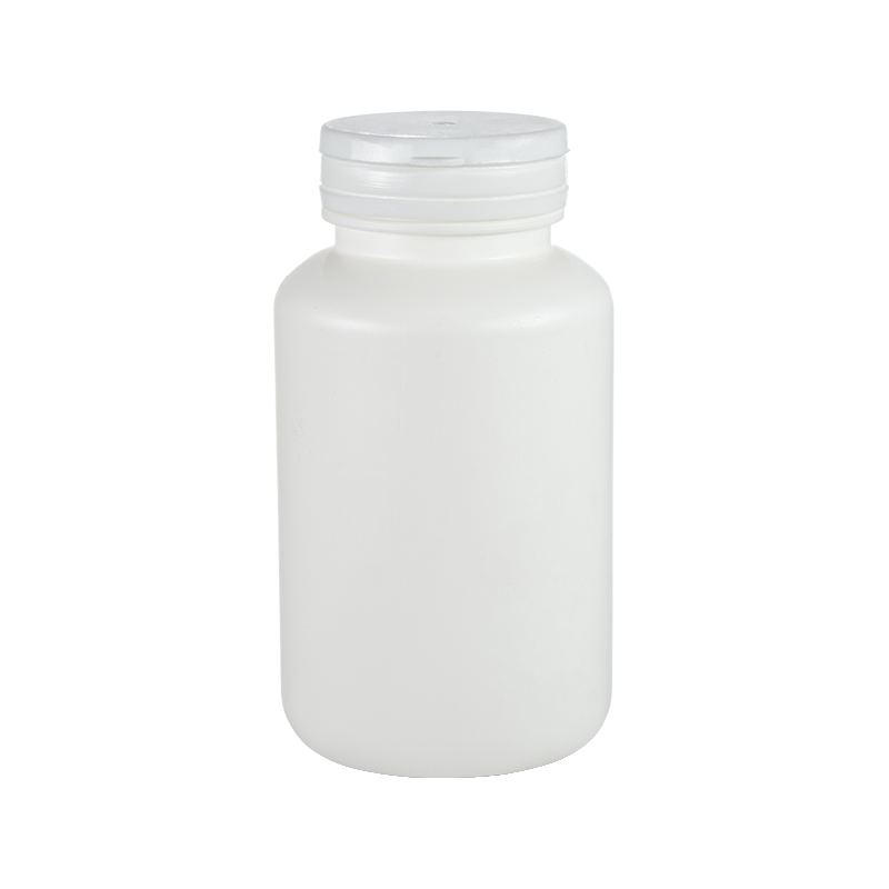 HDPE 250ml ティアオフラウンドボトル