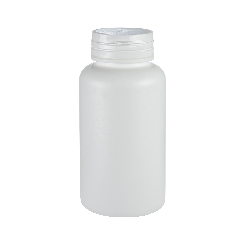 44mm プルティアカバー付き HDPE 丸型ボトル